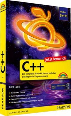Jetzt lerne ich C++, m. CD-ROM - Louis, Dirk