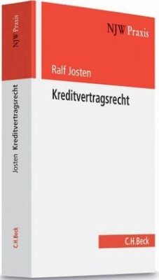 Kreditvertragsrecht - Josten, Ralf