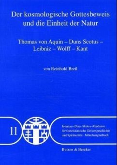 Der kosmologische Gottesbeweis und die Einheit der Natur - Breil, Reinhold