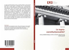 La supra-constitutionnalité? - GOUIA, Sana