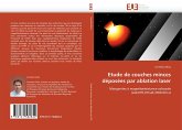 Etude de couches minces déposées par ablation laser