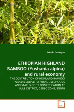 ETHIOPIAN HIGHLAND BAMBOO (Yushania alpina) and rural economy - Tarekegne, Fekadu
