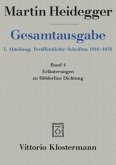 Erläuterungen zu Hölderlins Dichtung (1936-1968) / Gesamtausgabe 1. Abteilung: Veröffentlichte Sch, Bd.4