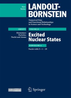 Z = 1-29. Excited Nuclear States / Landolt-Börnstein, Numerical Data and Functional Relationships in Science and Technology Vol.25A