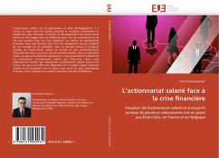 Cover L''actionnariat salarié face à la crise financière