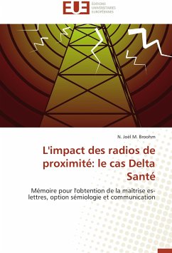 L'impact des radios de proximité: le cas Delta Santé - BROOHM, N. Joël M.