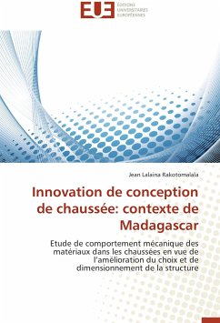 Innovation de conception de chaussée: contexte de Madagascar - RAKOTOMALALA, Jean Lalaina