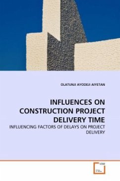 INFLUENCES ON CONSTRUCTION PROJECT DELIVERY TIME - Aiyetan, Olatunjiayodeji