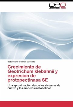 Crecimiento de Geotrichum klebahnii y expresion de protopectinasa SE - Cavalitto, Sebastian Fernando