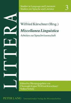 «Miscellanea Linguistica»