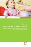 PROTEIN RICH BABY FOODS