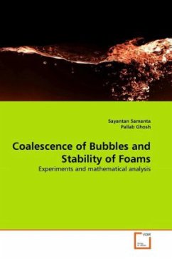 Coalescence of Bubbles and Stability of Foams - Samanta, Sayantan;Ghosh, Pallab