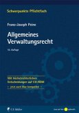 Allgemeines Verwaltungsrecht, m. CD-ROM