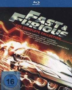 Fast & Furious - The Collection Bluray Box