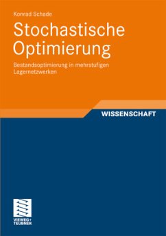 Stochastische Optimierung - Schade, Konrad