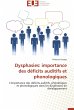 Dysphasies: importance des déficits... - Bild 1