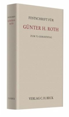 Cover Festschrift für Günther H. Roth zum 70. Geburtstag