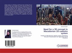 Need for a 3D concept in Macedonian 2D cadastre system