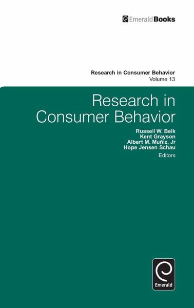 Research in Consumer Behavior Research in Consumer Behavior