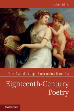 The Cambridge Introduction to Eighteenth-Century Poetry - Sitter, John