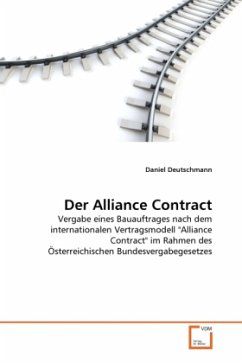 Der Alliance Contract - Deutschmann, Daniel