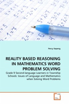 REALITY BASED REASONING IN MATHEMATICS WORD PROBLEM SOLVING - Sepeng, Percy