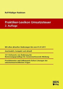 Praktiker-Lexikon Umsatzsteuer - Rolf-Rüdiger Radeisen