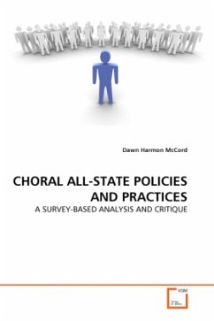 Cover CHORAL ALL-STATE POLICIES AND PRACTICES