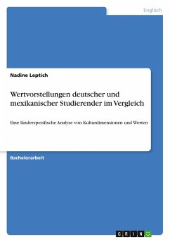 Cover Wertvorstellungen deutscher und mexikanischer Studierender im Vergleich