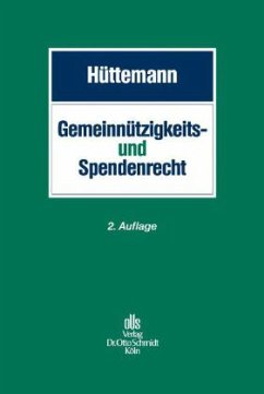 Gemeinnützigkeits- und Spendenrecht - Hüttemann, Rainer