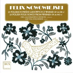 25 Polnische Volkslieder Aus Warmja Op. - Alchimowicz-Wojcik/Zolnierek