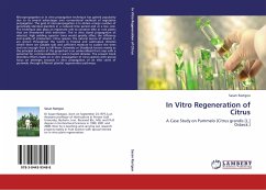 In Vitro Regeneration of Citrus