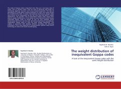 The weight distribution of inequivalent Goppa codes