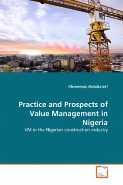 Cover Practice and Prospects of Value Management in Nigeria