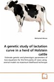 A genetic study of lactation curve in a herd of Holstein cattle
