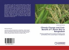 Climate Change and Cost-Benefit of T.Aman Rice in Bangladesh - Mostofa, Mohammad