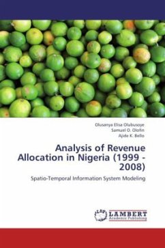 Analysis of Revenue Allocation in Nigeria (1999 - 2008)