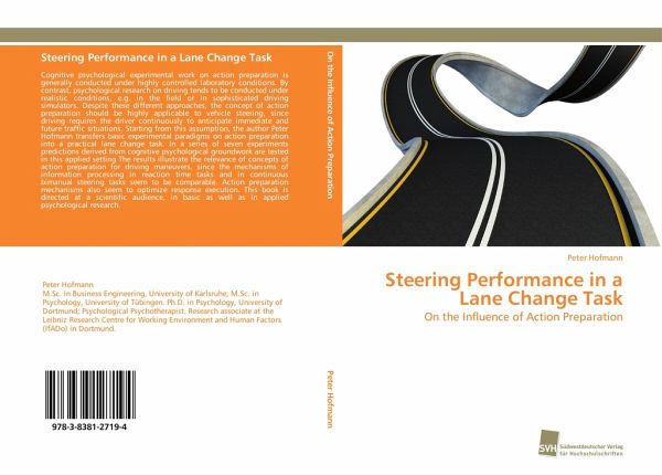 Steering Performance in a Lane Change Task Steering Performance in a Lane Change Task
