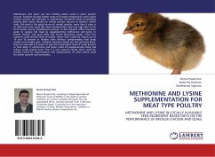 METHIONINE AND LYSINE SUPPLEMENTATION FOR MEAT TYPE POULTRY - Osti, Netra Prasad;Devkota, Naba Raj;Sapkota, Maheshwar