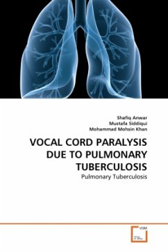 VOCAL CORD PARALYSIS DUE TO PULMONARY TUBERCULOSIS - Anwar, Shafiq;Siddiqui, Mustafa;Mohsin Khan, Mohammad