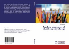 Teachers' experiences of education policy change
