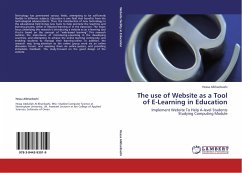 The use of Website as a Tool of E-Learning in Education - Alkhanbashi, Hessa