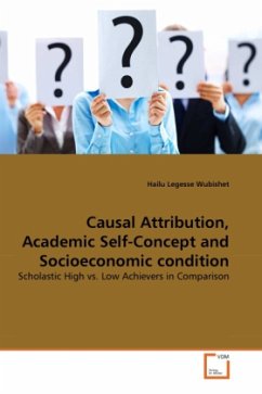 Cover Causal Attribution, Academic Self-Concept and Socioeconomic condition