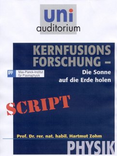 Kernfusions-Forschung (eBook, ePUB) - Zohm, Hartmut