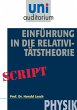 Einführung in die Relativitätstheorie... - Bild 1