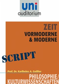 Cover Zeit - Vormoderne & Moderne (eBook, ePUB)