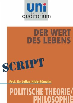 Cover Der Wert des Lebens (eBook, ePUB)