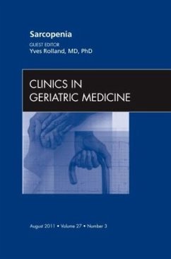 Sarcopenia, An Issue of Clinics in Geriatric Medicine - Rolland, Yves