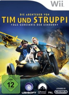 Cover Die Abenteuer von Tim & Struppi - Das Geheimnis des Einhorn: Das Spiel (Wii)