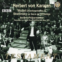 Le Sacre Du Printemps/Divertimento Kv 28 - Karajan,Herbert Von/Berliner Philharmoniker